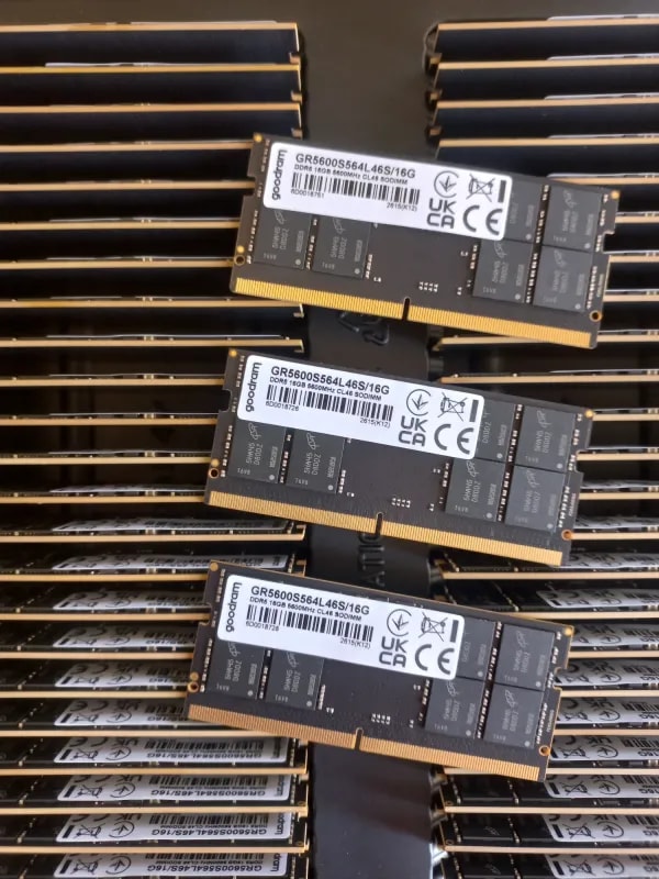 رام لابتوب Goodram 16GB DDR5 بسرعة 5600MHz CL46 SODIMM